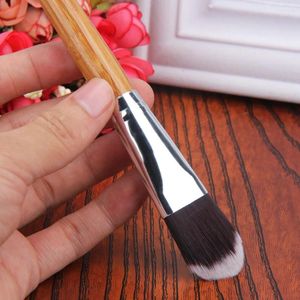 Makeup Brushes Concealer Brush Multifunctional Foundation Liquid Applicator Bamboo Handle Reusable Valentine Day Gift For Women Cosmetic