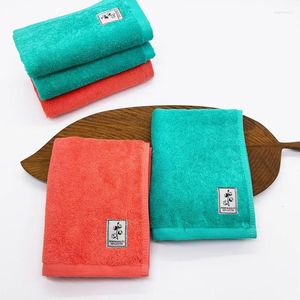 Towel 2PCS 30x60CM Cartoon Children's Small Soft Absorbent Cotton Face Adult Kids Shower Handkerchief Washcloth