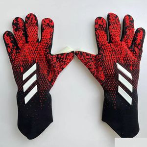 Sports Gloves Sports Gloves Designer Goalkeeper Finger Protection Professional Men Football Adts Kids Thicker Goalie Soccer Drop Deliv Dhjx3