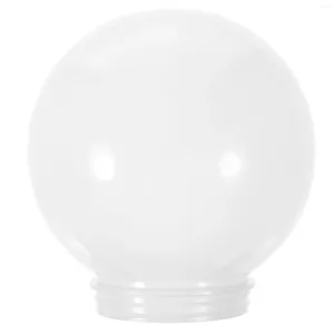 Dekoracyjne figurki abażurki Ball Outdoor Globe Optora Lekka podłoga Okładki akrylowe zastępcze post