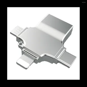 Łyżki Czytnik kart SD Mikro-karta Adapter 4 w 1 USB 3.0 Micro-SD do Cardreader dla interfejsu Apple OTG Adaptador