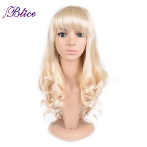 WIGS Blice Synthetic African American Wig for Women long Natural Wavy Wig 24 