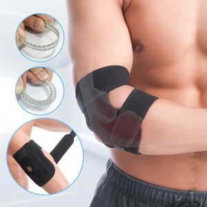 Knee Pads Adjustable Sports Elbow Breathable Basketball Gym Safety Arm Sleeve Fit Up To 176.37LB 1Pc