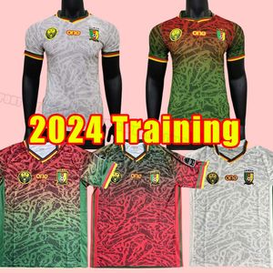 23 24 Cameroon Nations Team ABOUBAKAR Soccer Jerseys CHOUPO-MOTING BAHOKEN BASSOGOG GANAGO EKAMBI Football Shirts fans player version training fans player