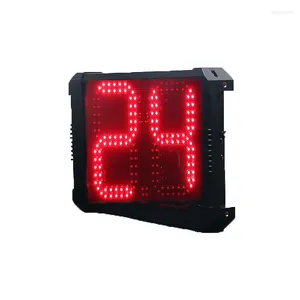 Zegarki ścienne Gra Basketball Time Countdown Timer Portable S z brzęczykiem i zdalnym 8 '' 12 24 sekundy