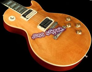 Custom Shop 1959 Marc Bolan Tribute Natural Electric Guitar Chablis Gold Grover Tuners Chrome Hardware Brown Mahogany Body Blac3510659