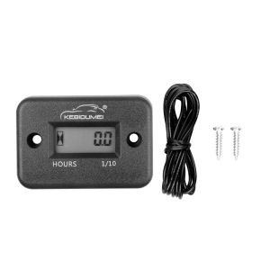 Digital Hour Meter Waterproof LCD Display Hour Counter For Bike Motorcykel ATV Snowmobile Marine Boat Ski Dirt Gas Engine VL11