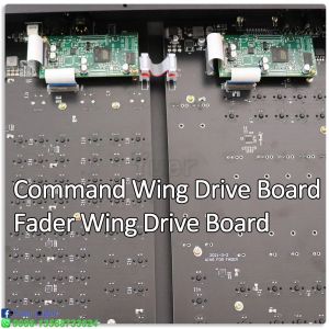 Yuer Großhandel DJ Equipment Command Wing und Fader Wing Drive PCB -Board DMX512 Bühnenparty DJ Disco Lights Steuerelement LED Lighting