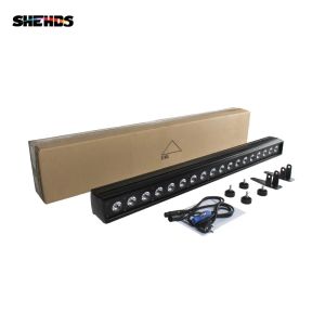 Shehds 18x18w Rgbw 6in1 Светодиодная стена Wash 6in1 Rgbwa+UV Light DMX512 DJ Party Bar Свадебная стадия Эффект освещение