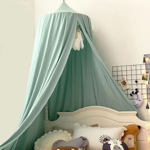Crianças mosquito net bebê berço cortina pendurado tenda decoração de casa sala estar quarto canto cama decoração menina princesa mosquito net 240315