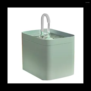 Abbigliamento per cani Fontana d'acqua per animali domestici Filtro automatico USB Bevitore elettrico muto 1,5 l Filtraggio di ricircolo per gatti Azzurro