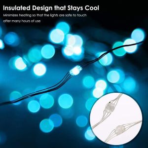 16Color LED String Light Remote USB Battery RGB LED Copper Wire Lamp Waterproof Garland Fairy Light Christmas Tree Decoration