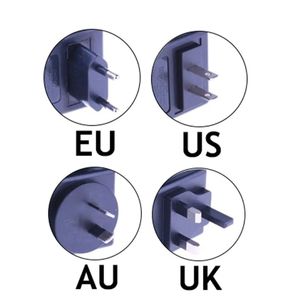 ESCAM EU AU UK UK PLUG PLAGIN TIPE 12V 1A 5,5 мм x 2,1 мм источника питания AC 100-240V в DC-адаптер для камеры CCTV / IP12V 1A Источник питания для IP-камеры