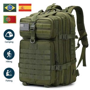 Сумки Олилан военный рыбацкий мешок 30 л/50 л мужской армия тактический рюкзак на открытом воздухе рюкзак 3p штурмовой пакет походы