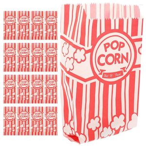 Retire os contêineres 20 PCs Popcorn Packaging Bags para cartons de festas, cups resistentes a graxa Papel