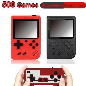 Retro Portable Mini Video Oyun Konsolu 8 bit 3.0 inç LCD Oyun Oyuncusu Yerleşik 500 Oyun AV Handheld Game Console için Çocuk Hediyesi
