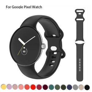 No Gap Silicone For Google Pixel Watch Band Accessories Sport Smartwatch wrist Bracelet Correa Belt for Pixel Watch Active strap