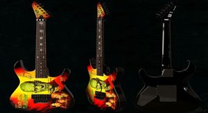 KH3 Guitar Kirk Hammett Karloff Mummy 3D model Electric Guitar8852870