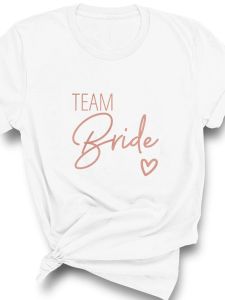 2023 Black Hen Party Bachelorette Party Girl Grey White Wedding Female Tops Tees Women Team Bride Bride Squad T-shirt