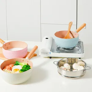 Cookware Sets Gas Stove And Induction Cooker General Use Non-Stick Pot For Kitchen Ramen Pots Soup Stock Cooking Boiling Milk