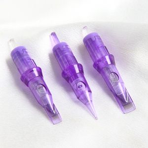 10pcs rl/rs/rm/m1 esteriliza descartável cartucho de tatuagem agulha de maquiagem permanente para sobrancelha cartuchhe