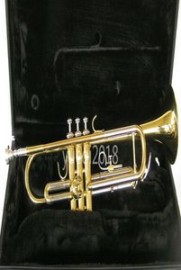 Nowy Jupiter JTR 700 BB Trąbowa B Flat Brass Gold Lanquer Wysokiej jakości instrumenty muzyczne wydajności z ustnikiem Case1048727