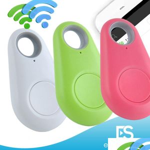 Uygulama Kontrollü Cihazlar Mini Kablosuz Telefon Bluetooth 4.0 GPS Tracker Alarm Yok ITAG Anahtar Bulucu Ses Kayıt Anti-Lost Selfie Deklanşör Otdja