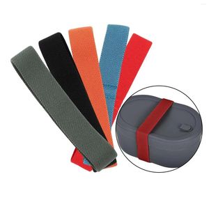 Dinnerware 5Pcs Lunch Box Fixing Band Bundleing Belts Colorful BentoMöbel & Wohnen, Feste & Besondere Anlässe, Party- & Eventdekoration!