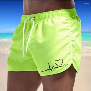 Menshorts Swim Trunks för män snabb torrbräda baddräkt andas komfort med fickor som surfar strand sommar