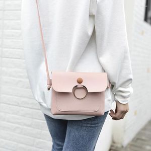 Bolsa crossbody para mulheres círculo ombro pequeno mensageiro sacos senhoras bolsas de couro do plutônio