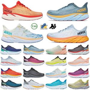 2024 Sneakers Clifton Designer Running Shoes Men Women Bondi 8 9 Sneaker One Womens Anthracite Hikis Shoe Hating Mens Outdoor Sports Trainers