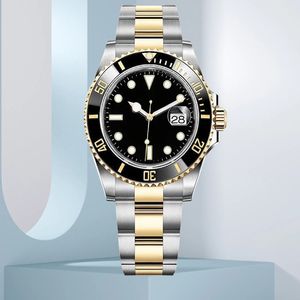Luxury Mens Watch Designer Watches Automatic Movement Montre 40mm 904L Rostfritt stål glidspänne Sapphire Luminous Waterproof Man Wristwatch