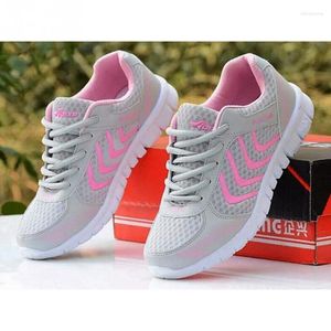Walking Shoes 2024 Summer Zapato Women Breathable Mesh Zapatillas For Network Soft Sports Wild Flats Jogging