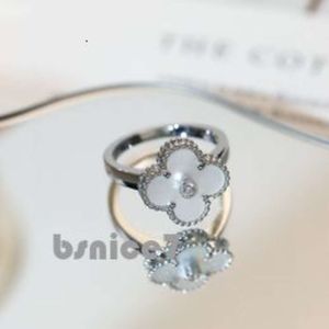 Brand Luxury Clover Designer Chinese Ring 18k Gold Green White Red Black Stone Charm Diamond Emotion Nail Finger Engagement Ring Jewelry 1891