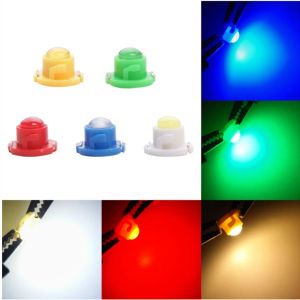 10/4pcs T3 T4.2 Luci del cruscotto a LED LED AUTO CABO CASHBOOD INDICATOR LAMPAGGIO CENTRALE LIMA LIGUATA 12V