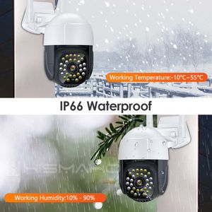 4K Security Camera 8MP WiFi Outdoor Ptz Dome 5MP 4X Zoom H.265 1080p HD CCTV Video Surveillance IP Cam Auto Tracking P2P ICSEE