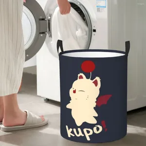 Wäschesäcke Moogle Runder Korb Aufbewahrungskorb Wasserdicht Wohnzimmer Spielzeug