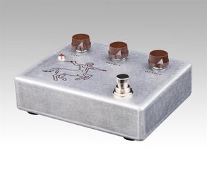 Novo pedal Klon Centaur cor de alumínio Overdrive Booster Stomp box NOVO CONDITION217F8836335