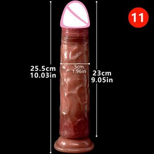 Nxy Dildos Dongs Super Big Skin Dildo Penis Medizinisches Silikon Realistisches Sexspielzeug für Frauen Masturbator Makeup Strap on Saugnapf Dick Erwachsene 240330