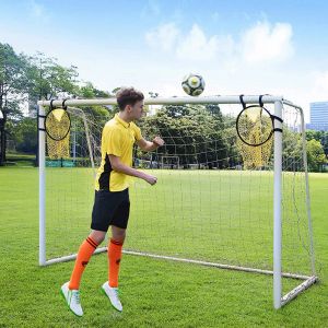 Przenośna piłka nożna Składany cel w piłce nożnej do strzelania treningiem dokładności dla rozgrywających w piłce nożnej