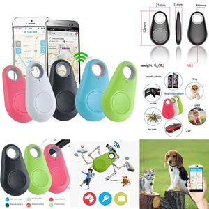 Uppgradera Smart Wireless Bluetooth Tracker Key Finder Pets Pets GPS Locator Anti-Lost Alarm For Car Mobile Telefon Wallet Kids