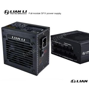 Fans kylningar Lian Li SP750 Small Power Supply SFX Rankad 750W Gold Medal FL Mode O11D Mini PSU Desktop Computer Itx Mobo Drop Delivery OT5RORO