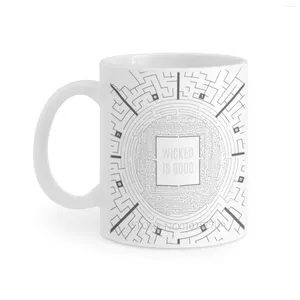 Muggar The Maze Runner Layout White Mug Coffee Cup Tea Milk Cups Birthday Gift Wicked är bra