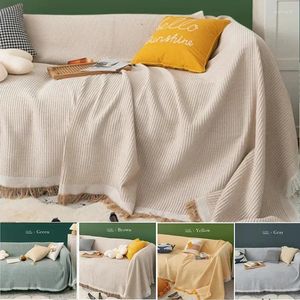 Cadeira cobre cobertores sofá capa completa cobertor listrado sala de cabeceira para casa tapetes acampamento piquenique decorativo