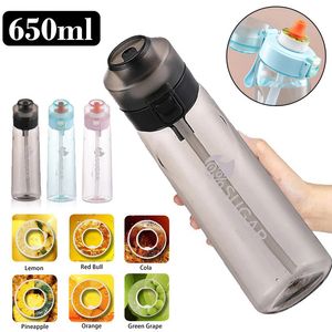 Ośroda o smaku 12PCS Sport Mug Air Water Bottle Bott Up Fashion Słomka na zewnątrz i fitness 240328