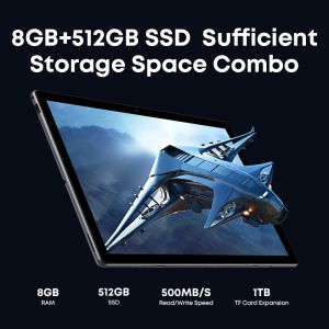 CHUWI 2023 UBook XPro Tablet 13'' Intel Core i5-10210Y 8GB RAM 512GB ROM Windows 11 Tablets 2.4G/5G WiFi Support Keyboard Stylus