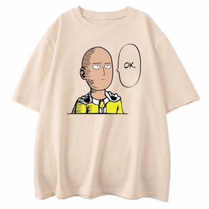 Anime One Punch Hero Saitama Oppai Frauen T-Shirt 2023 Neue Sommer Plus Größe Kurzarm Shirt Atmungsaktiv Hohe Qualität Tops tees v7b8 #