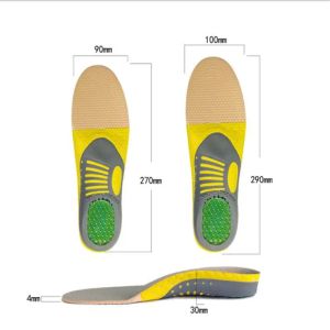 Premium Ortotik Jel Toyunlar Ortopedik Düz Ayak Sağlığı Ayakkabıları İçin Sole Pad Plantar Fasiit için Kemer Destek Pedini Ekle