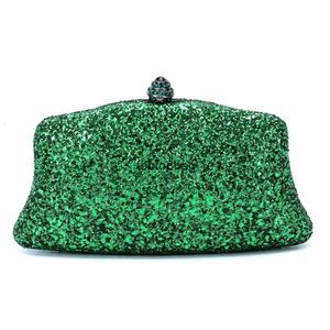 Projektant luksusowy mody diamentowe torby sprzęgła nowa moda cekinowa torba obiadowa z diamentową klamrą kobiet gabin