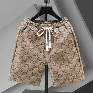 Shorts de designer masculino luxo masculino curto esportes verão feminino na moda puro respirável preto curto banho grande